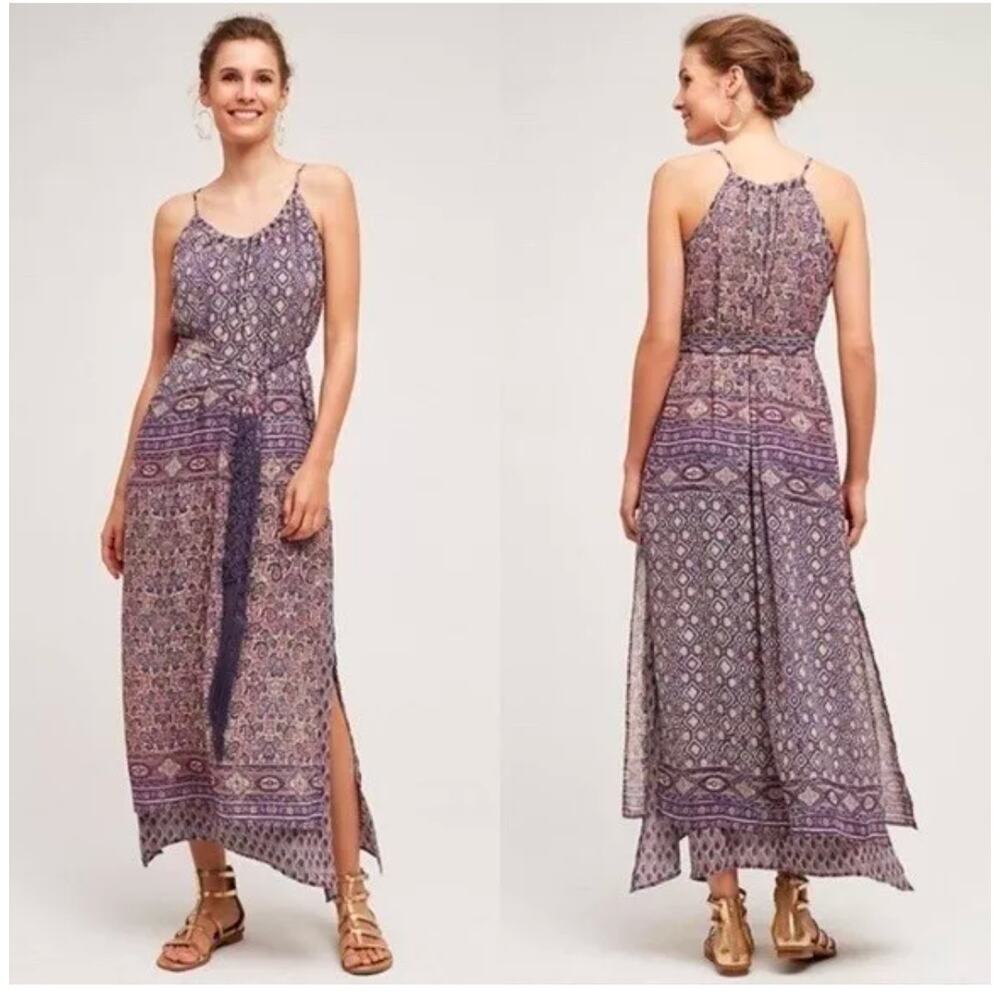 One September Anthropologie Ravenna Maxi Dress NWT